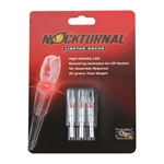 NOCKTURNAL LIGHTED NOCKS RED X