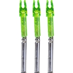 LUMENOK 6MM H NOCKS GREEN 3PK (H3G)