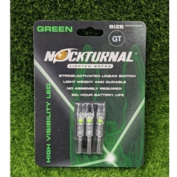 NOCKTURNAL LIGHTED NOCKS GREEN S