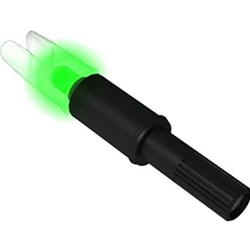 NAP-ILLN-GR-3PK NAP Thunderglo Illuminated Nocks Green 3 Pk